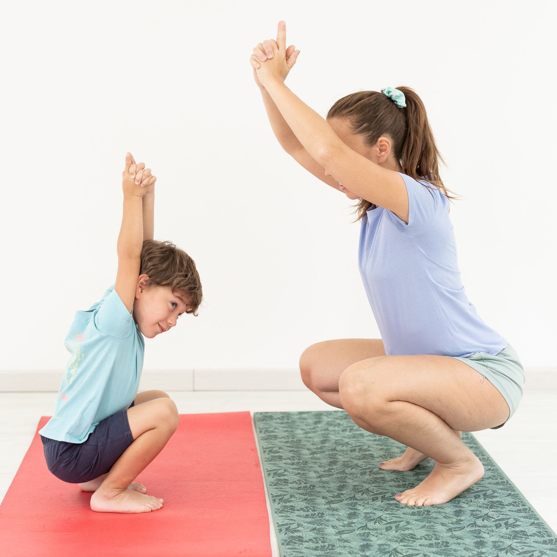 Yoga mamma e bimbo