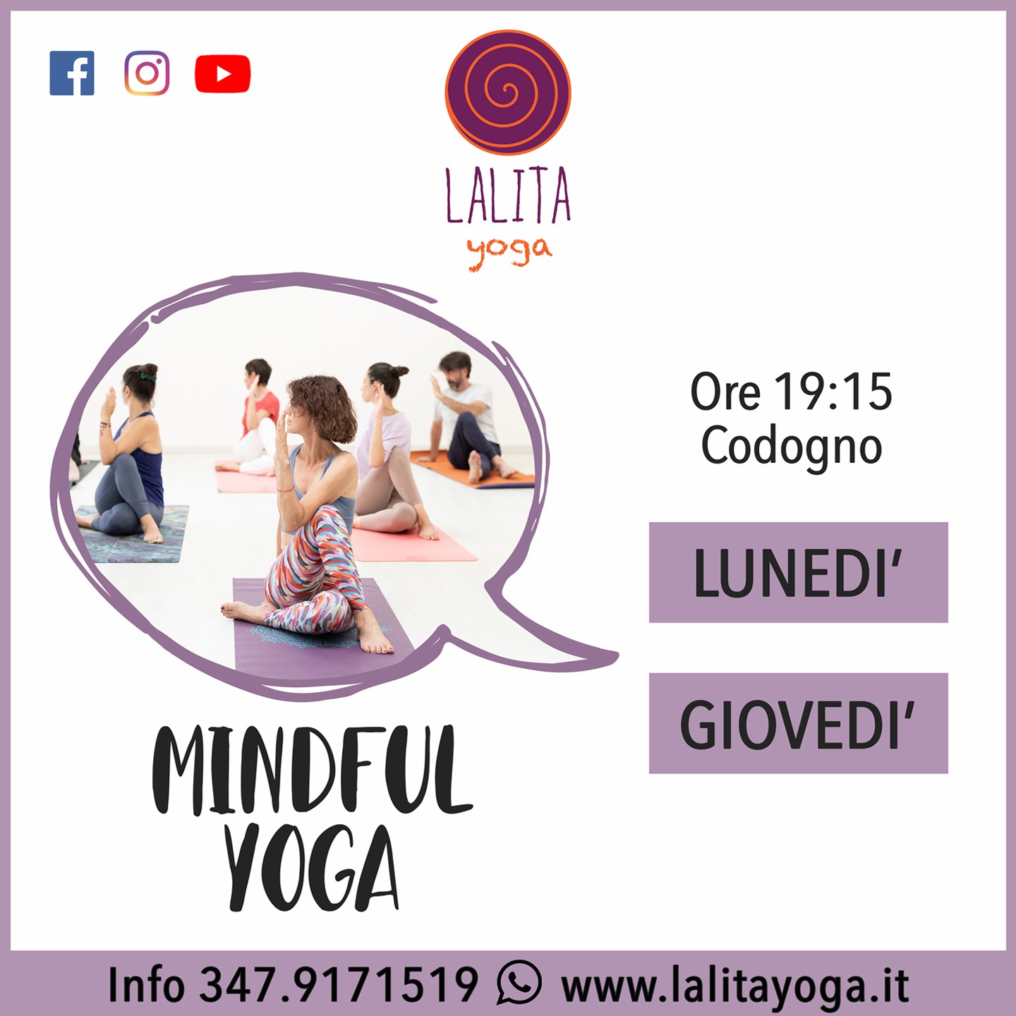 Mindful Yoga Codogno 2025 -2026