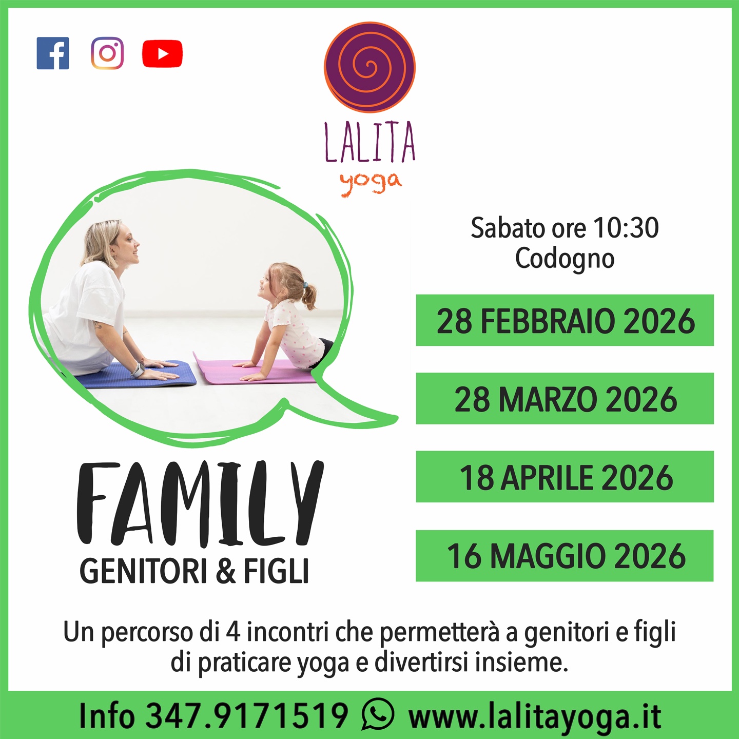 Yoga Family Codogno 2026