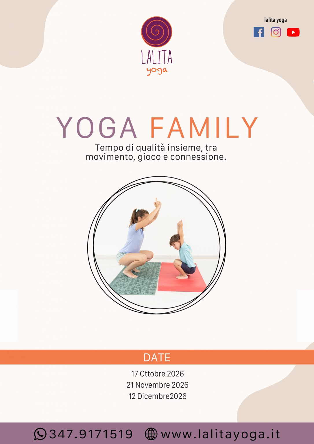 Yoga Family Codogno ottobre-dicembre 2026